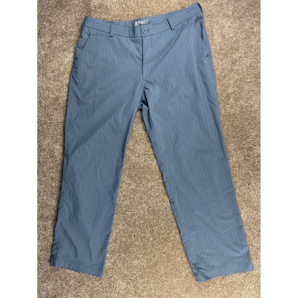 Nike Golf Tour Performance Dri-FIT Pinstripe Pants Gray Mens 36x30